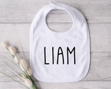 Personalized Name Baby Bib