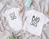 Big Bro, Little Bro, Big Sis, Little Sis New Baby Announcement Shirts