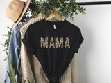 Cheetah Mama and Mini Shirt and Baby Bodysuit