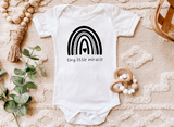 Tiny Little Miracle Rainbow Baby Bodysuit