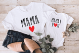 Mama Mama's Boy Heart Shirts