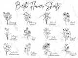 Birth Flower Shirt