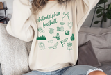 Philadelphia Football Doodles Shirt