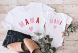 Mama and Mini Matching Valentine's Day Shirts