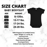 Hello World Newborn Birth Announcement Baby Bodysuit