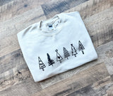 Black Christmas Trees Shirt